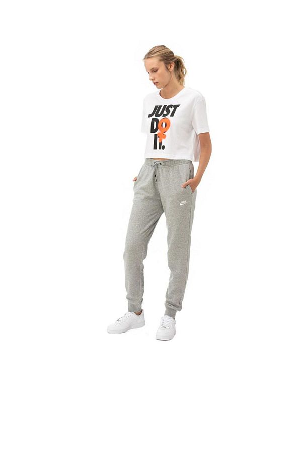 Nike-Women's Gray Essential Sweatpants - Bv4095-063 1