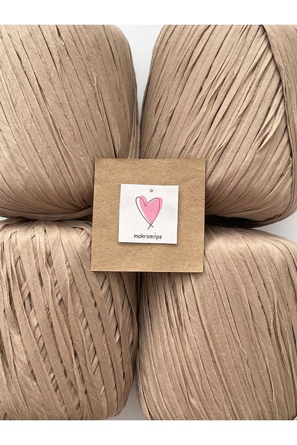 Makromİps-PREMIUM MIX SOFT RAFFIA - SOFT MULTI COLORED EBRULY Bag (50gr x 4 Pieces) 1