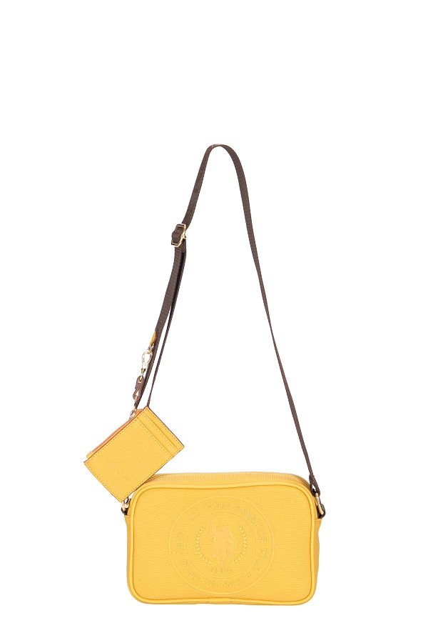 U.S. Polo Assn. Mustard Women s Messenger Bag Us24733 Trendyol