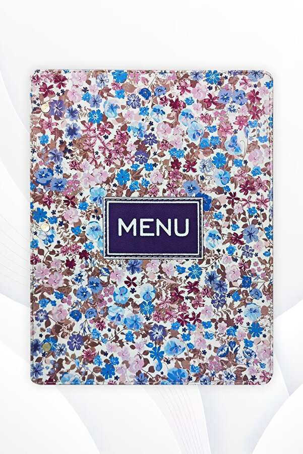 ankara menü-Asitatli Printed A4 Menu Container 1