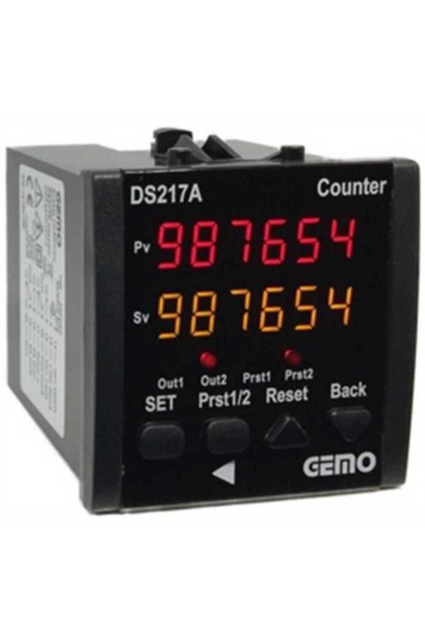Gemo-Ds217A-24V 6 Digit Counter 24V 1