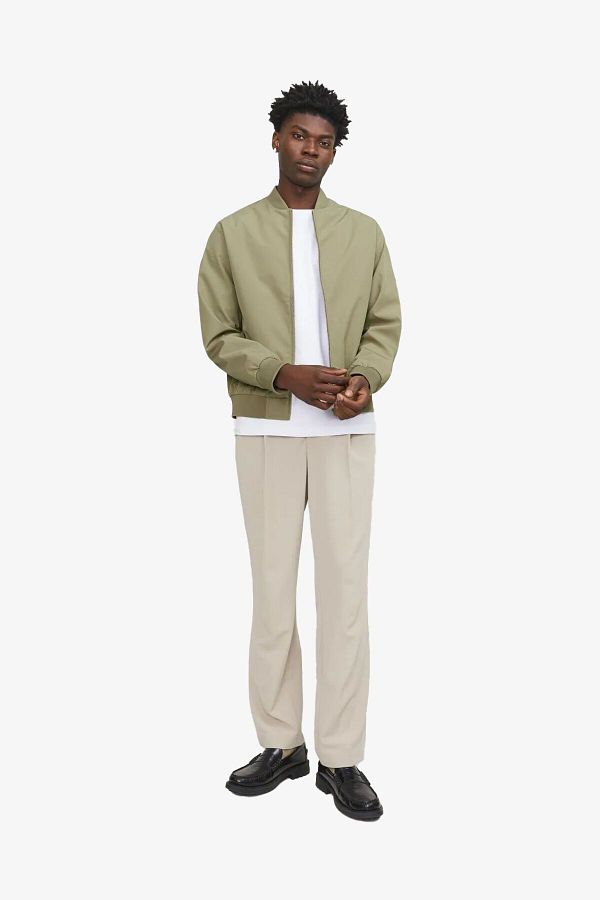 Jack Jones Men s Green Bomber Jacket Jprccillusion 12251942 Olive Night Trendyol