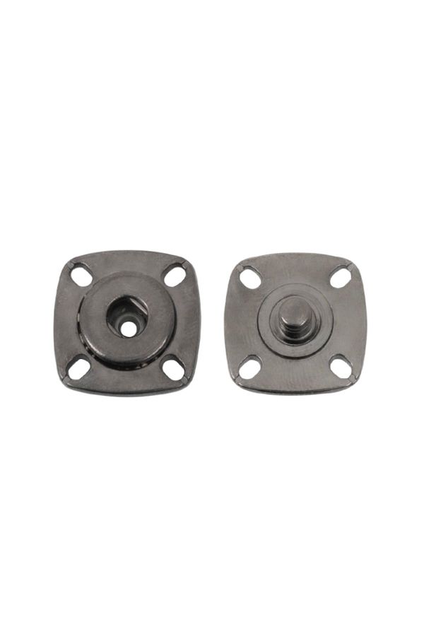 trimist-6 Sets Black Nickel Button - Hand Sewn Snap Fastener - 27mm 1