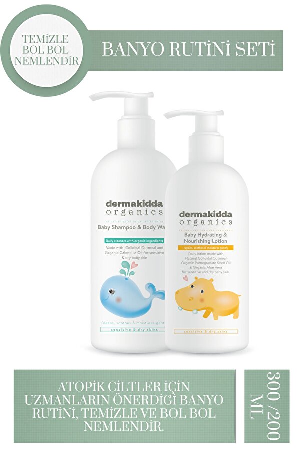 Dermakidda Organics Dermakidda Banyo Rutini Seti