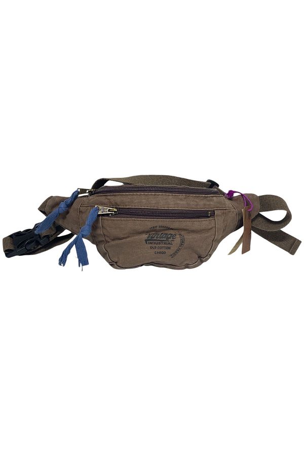 Old Cotton-Colorful Vintage Freeback KC Summer Waist Bag 1