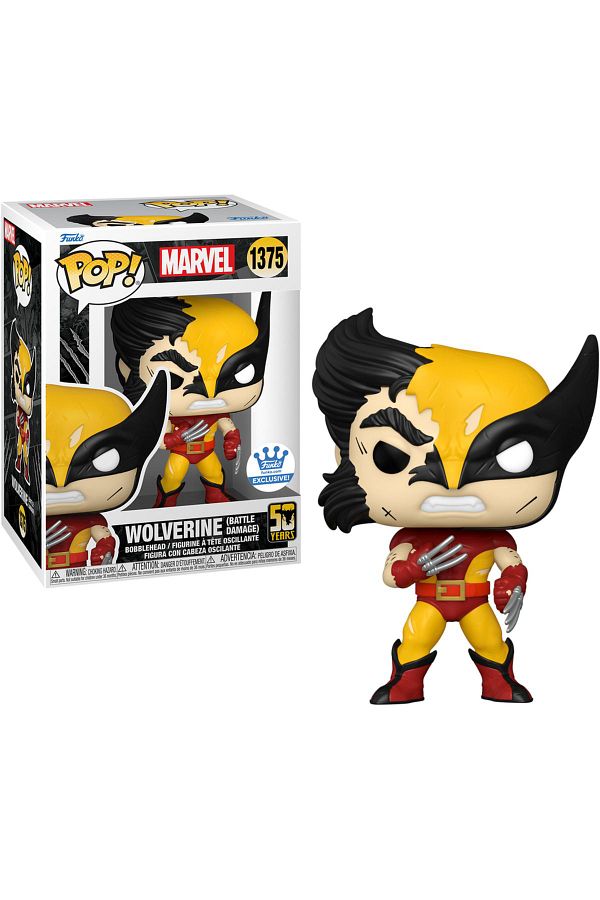 Funko-Funko Pop! Wolverine - Battle Damage Special Edition Figure # 1375 1