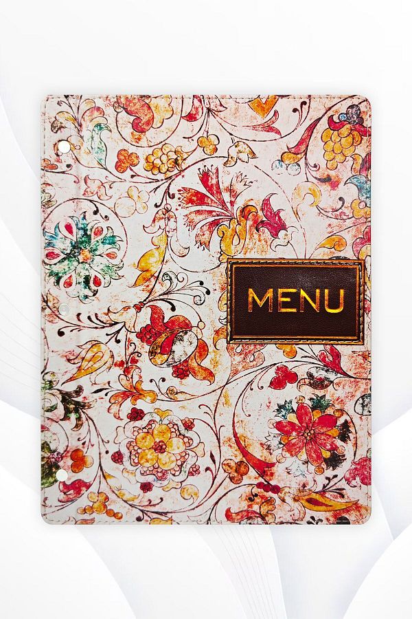 ankara menü-5 Sheets Printed A4 Menu Container - Acıtatlı 1