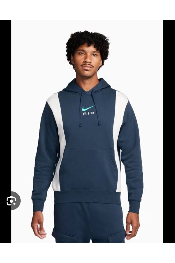 Nike Swoosh Air Graphic Fleece Style Sports Pullover Hoodie Trendyol