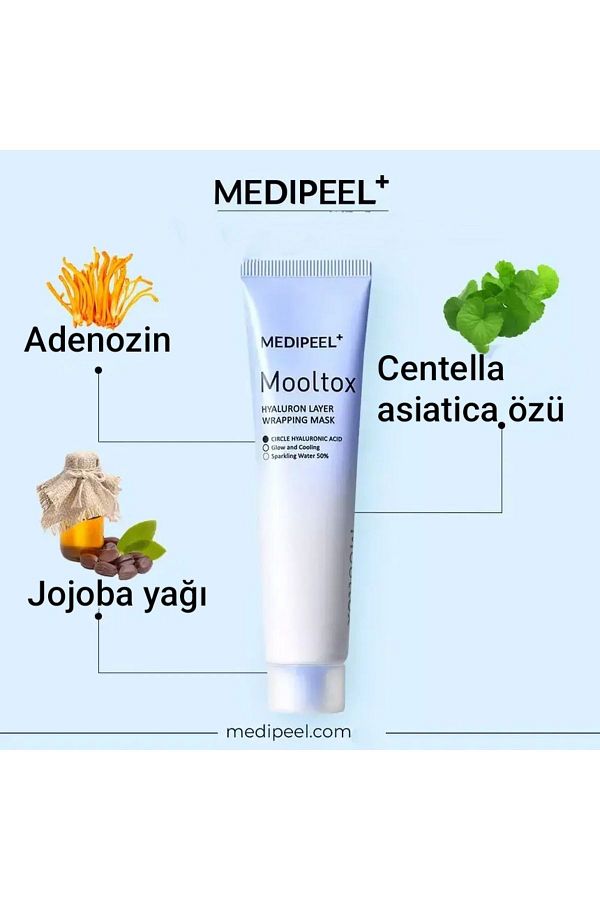 Medipeel-Mooltox Hyaluron Layer Wrapping Mask(Mask for Moisturizing Face) 1