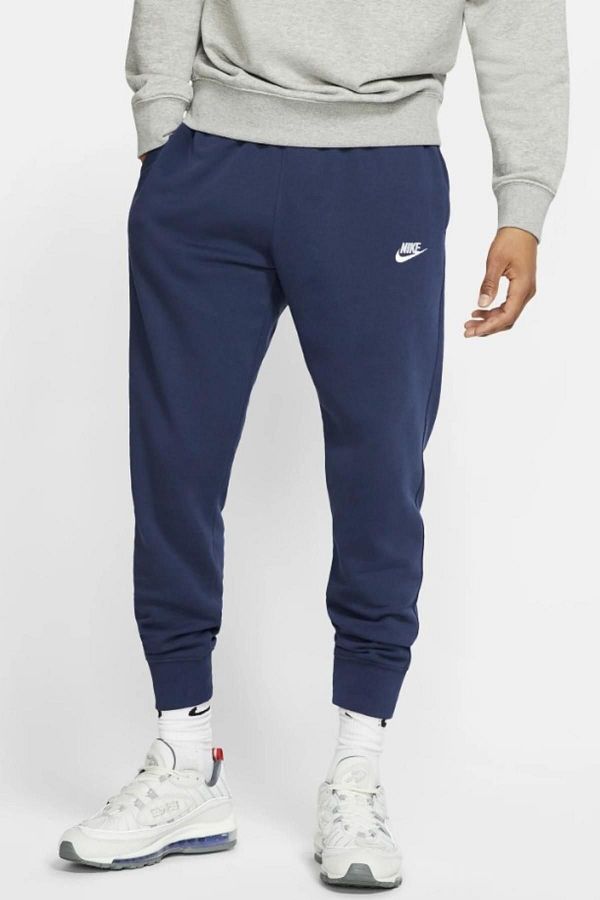 Nike Sportswear Club Men s Navy Blue Jogger Sweatpants Trendyol