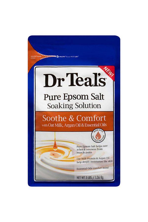 Dr Teals-Dr Teal's Epsom Bath Salt Oat Milk & Argan Oil 1.36Kg 1