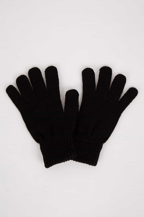 DeFacto-U9066Az24Wn Model Women's Knitwear Gloves 1