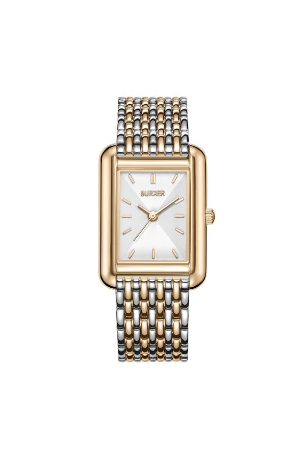 Burker Watches Burker Damenuhr Silber Burker Uhr Gold Silber