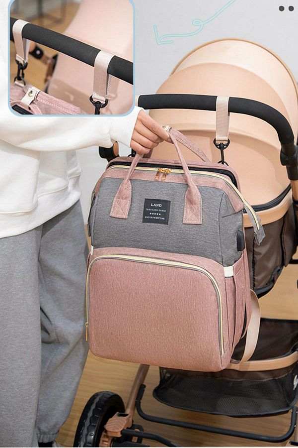 Go Veform Black Grey Multifunctional Baby Care Backpack and Travel Crib Mb1005 Trendyol