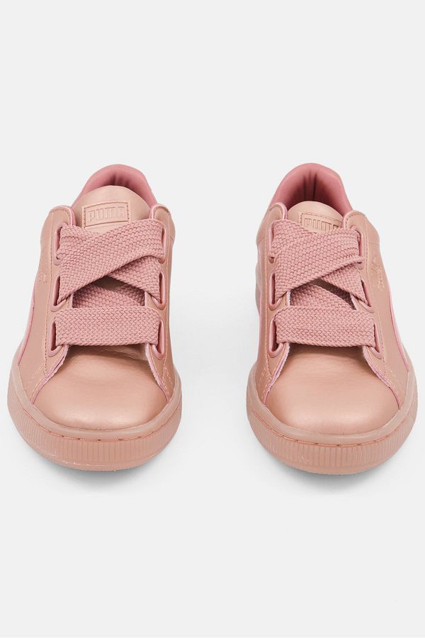 Puma basket heart copper on sale