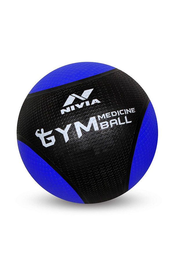 Nivia-Medicine Ball of 3 Kg | Assorted | Material : Rubber | For Workouts, Strength Training 1