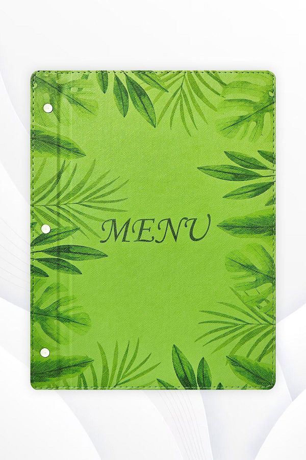 ankara menü-Acidated Printed A4 Menu Container 1