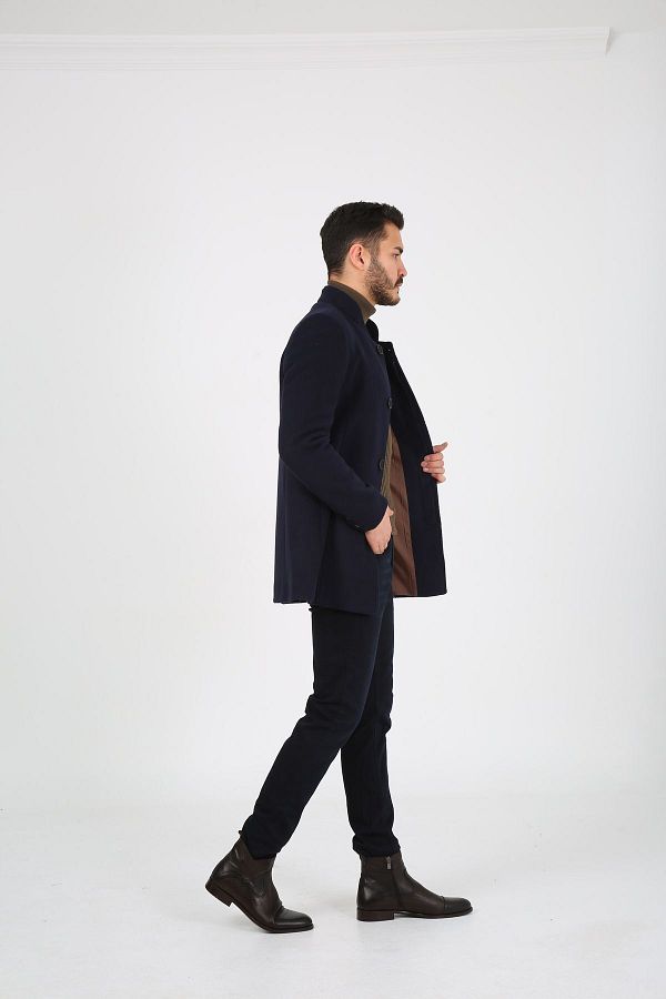 ACTUAL Men s Long Coat 6050 Model Laci 2 Design Trendyol