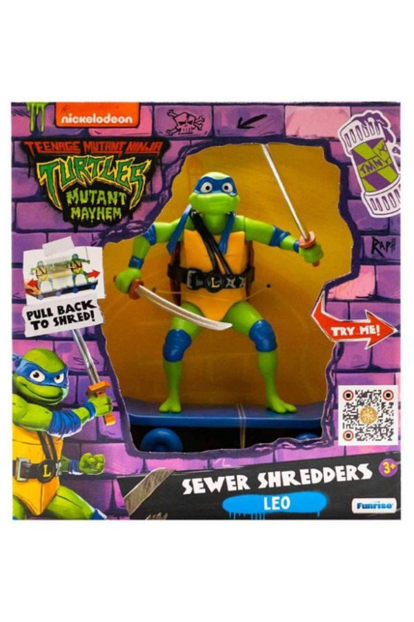 Giochi Presiozi-TMNT Mutant Mayhem Action Figure Leo 71055 1