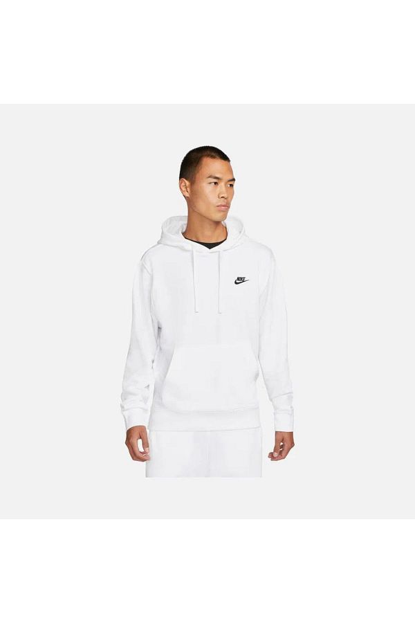 Nike Nsw Club Hoodie Pullover Men s White Sweatshirt Trendyol