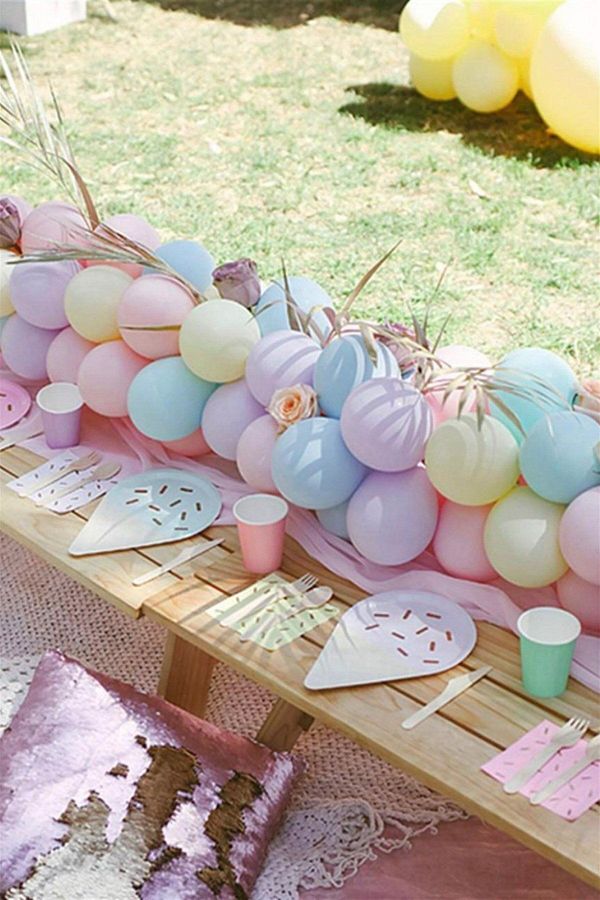 Le Mabelle-Multicolored Macaron Mini Balloon Set of 100 1