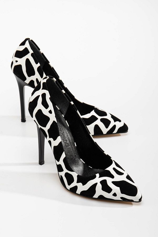 Ccway Women s Stiletto Zebra Trendyol