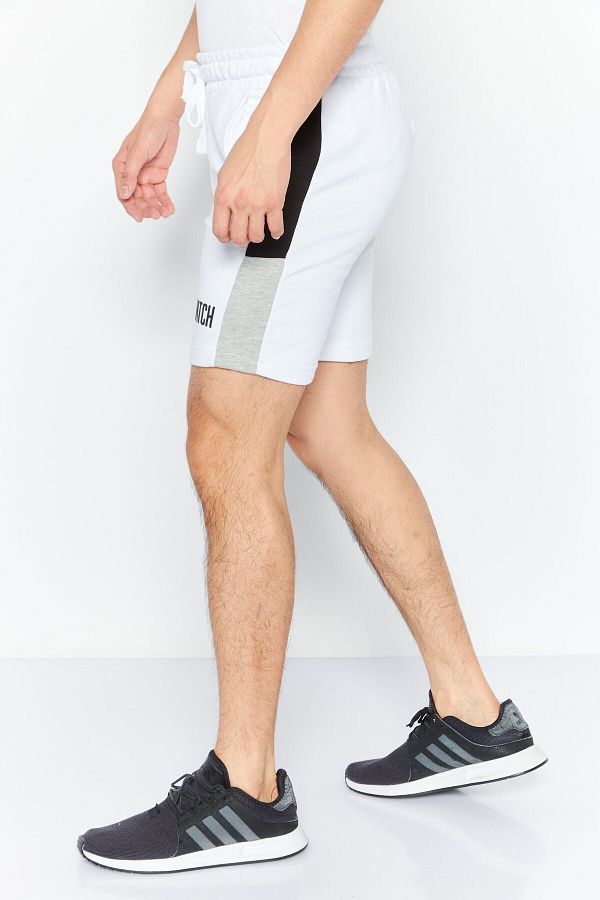 Crosshatch Men Sportswear Fit Plain Training Shorts White Combo Trendyol