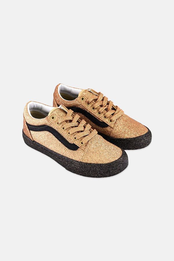 Vans Kids Girl Old Skool Lace Up Shoe Rose Gold Black Trendyol