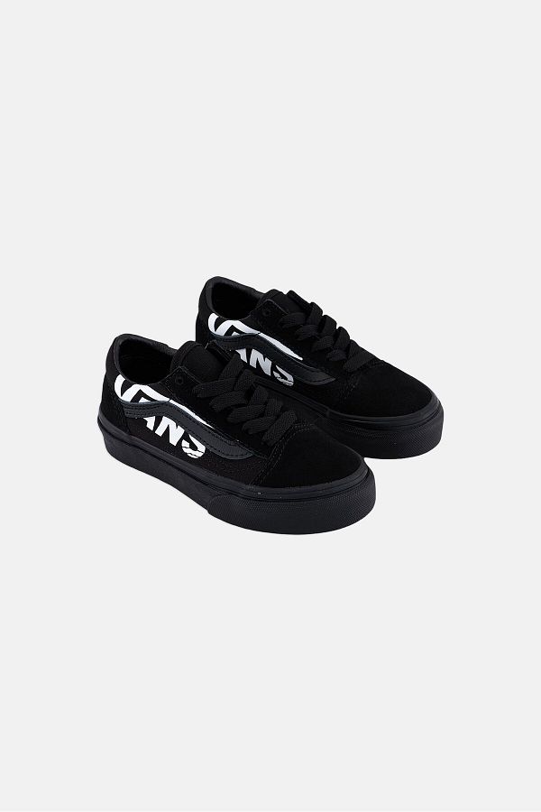 Vans Toddlers Boy Old Skool Lace Up Casual Shoes Black Trendyol