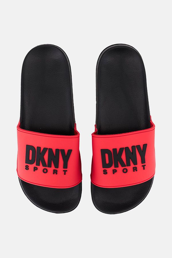 Dkny red slides hot sale