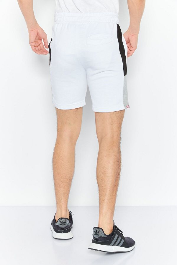 Crosshatch Men Sportswear Fit Plain Training Shorts White Combo Trendyol