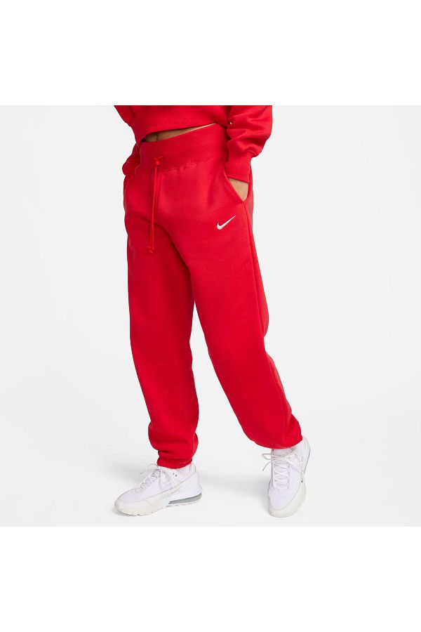 Nike red sweatpants womens online