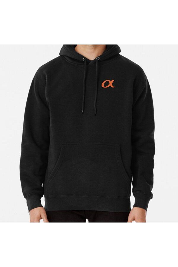 exans moda Sony Alpha Printed Hooded Sweatshirt Trendyol