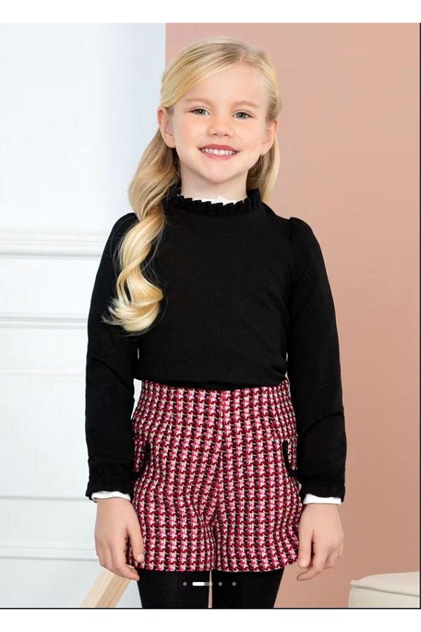 Abel & Lula-Abel&lula girl Locked Glitter Swan Girl pullover 5651 1