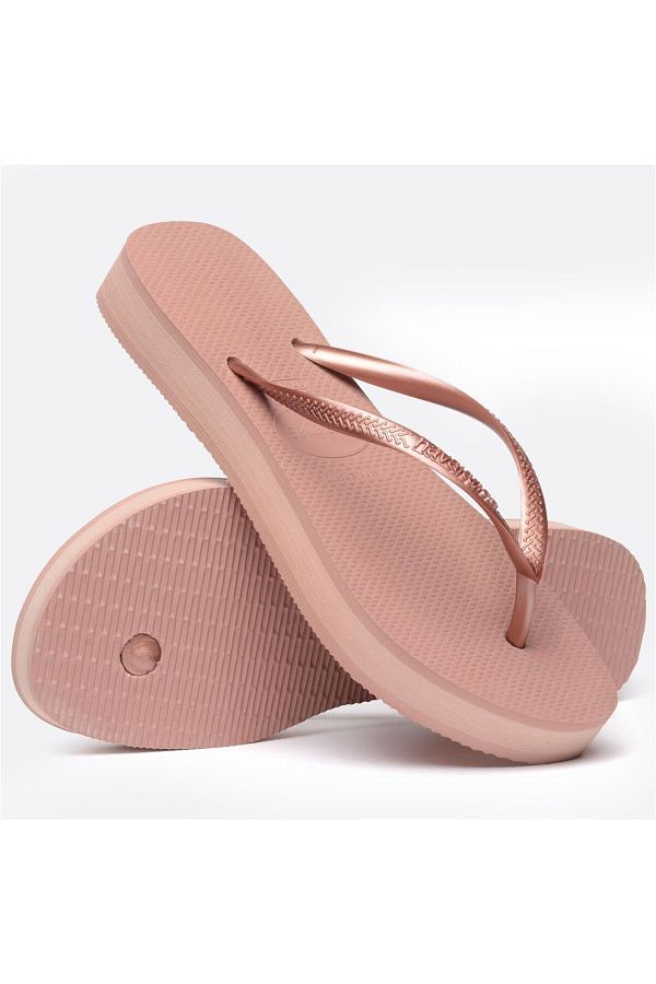 Havaianas Pink Slim Flatform Crocus Rose Women s Slippers Trendyol