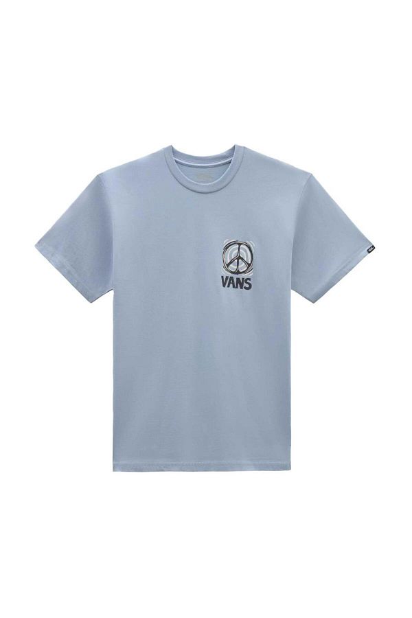 T shirt vans homme bleu discount