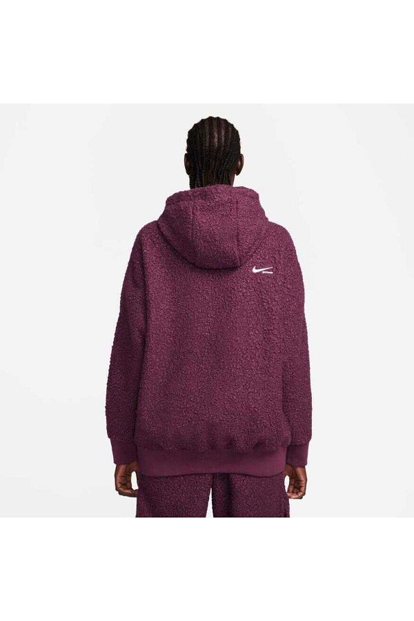 Nike sherpa hoodie women's top