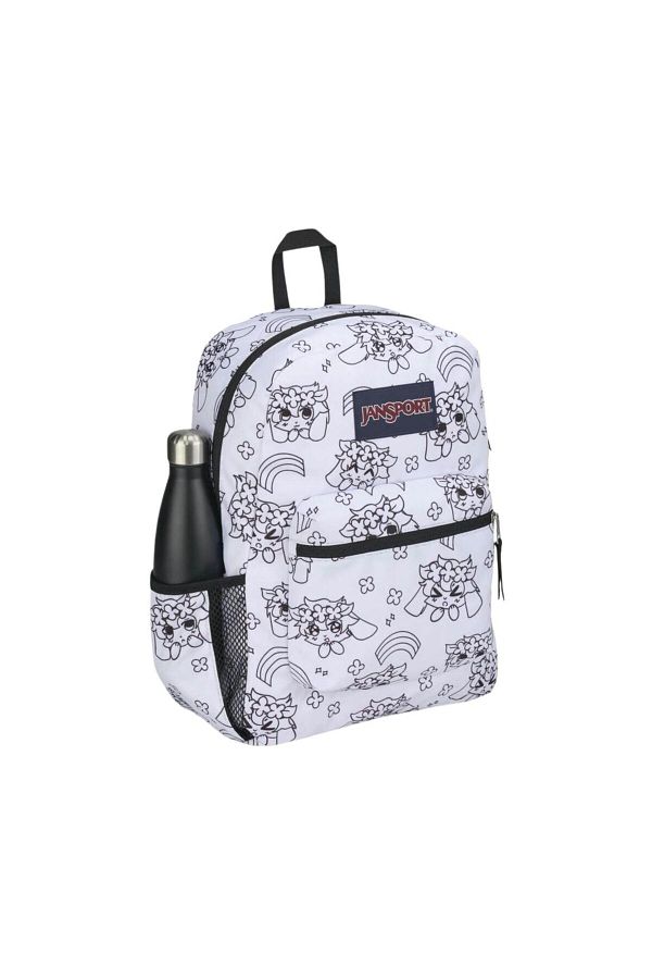Jansport Cross Town Anime Emotions White Backpack Trendyol