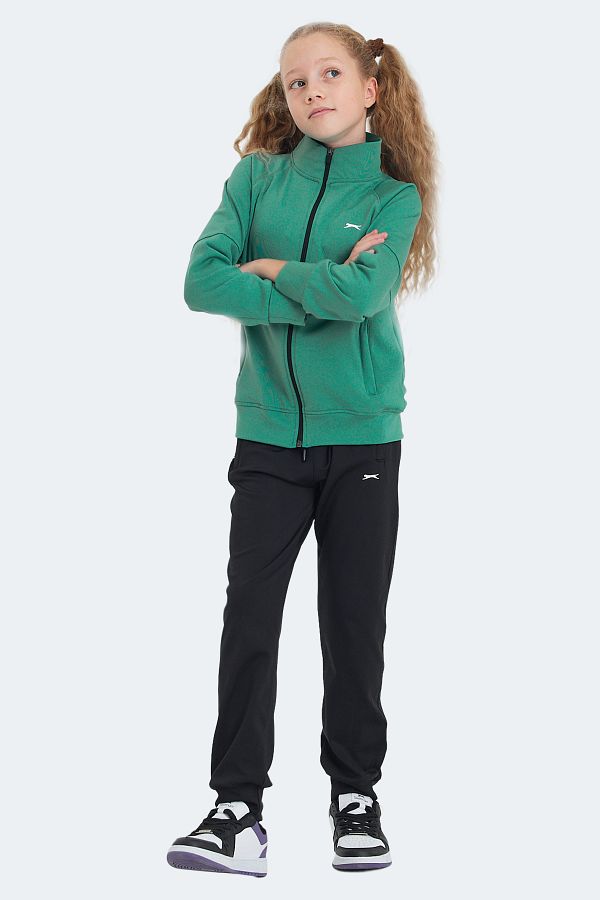 Slazenger Green Unisex Kids Tracksuit Set Next Trendyol