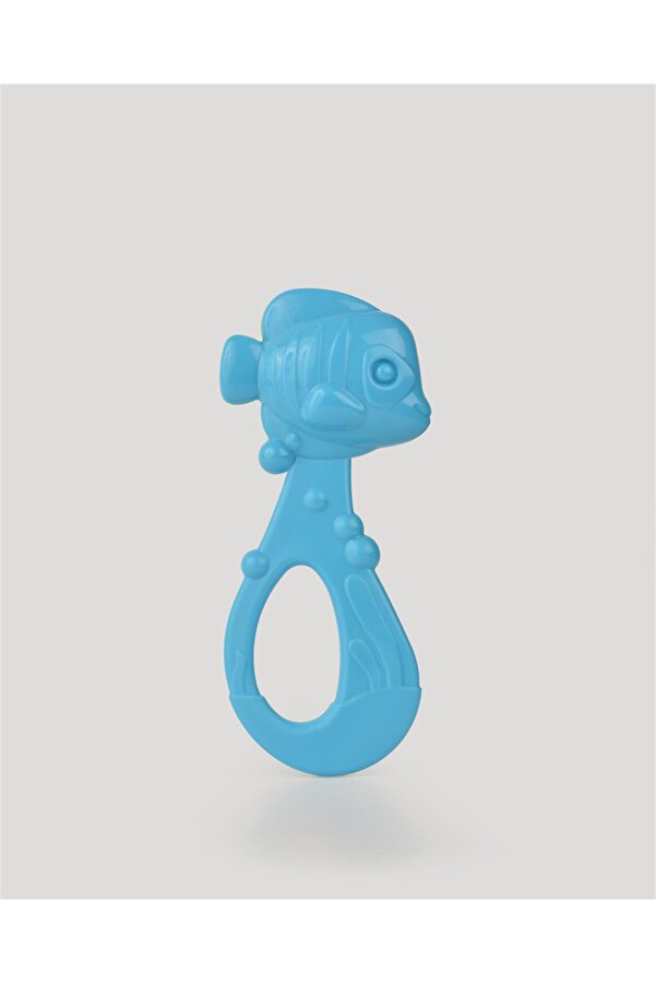 let's be child Lc Çift Renkli Balık Çıngırak Mavi