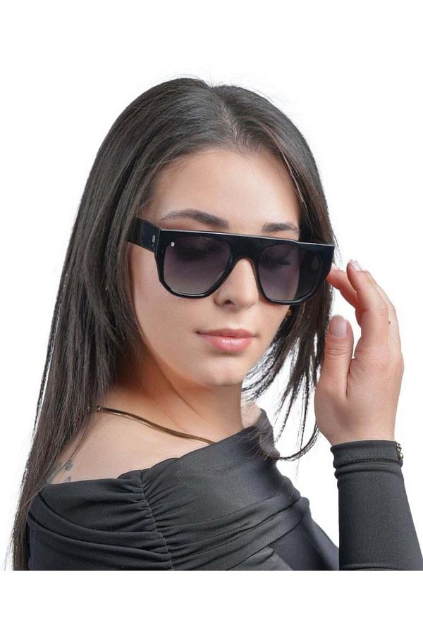 Bern Glasses-GL CLUP 52 22 145 موديل نظارة شمسية نسائية سوداء 1