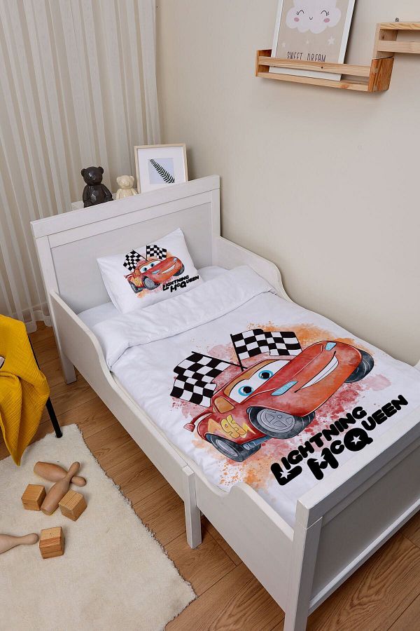 Lightning mcqueen crib bedding deals