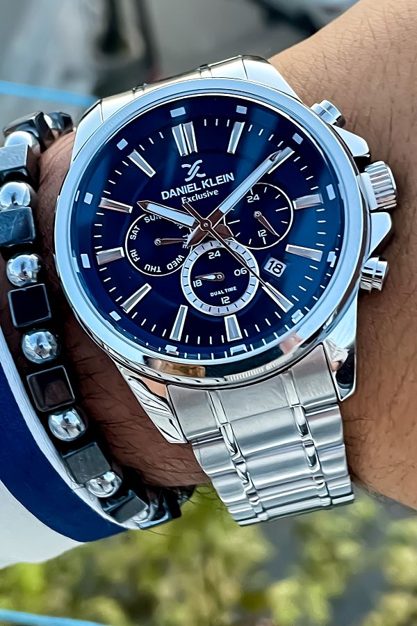 Daniel Klein Multifunction Sports Stylish New Season Original Men s Steel Wrist Watch Bracelet Trendyol