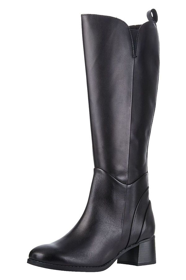 Marco Tozzi Knee High Boots Black Block Trendyol