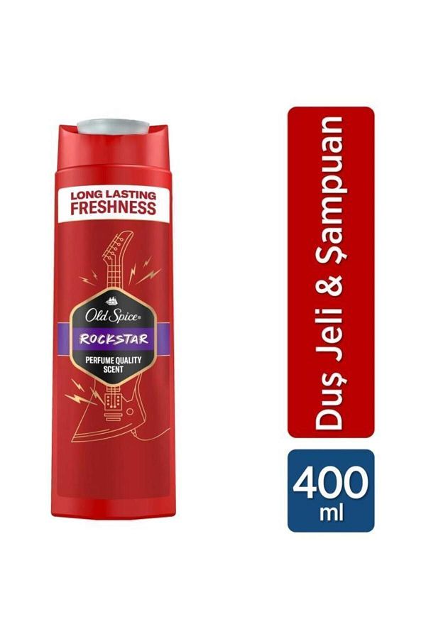 Old Spice-Rockstar 3 In1 Shampoo+Shower Gel 400 ml 1