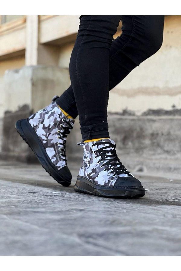 Military casual shoes top