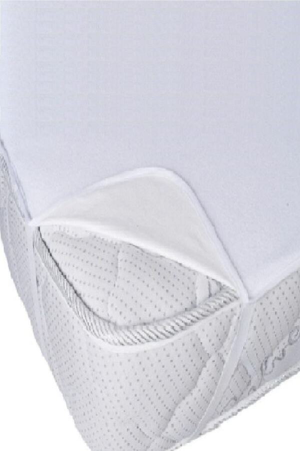 mycey 50x90 cm Sıvı Geçirmez Alez Pamuklu Köşe Lastikli Bebek Yatağı Yatak Koruyucu Alez