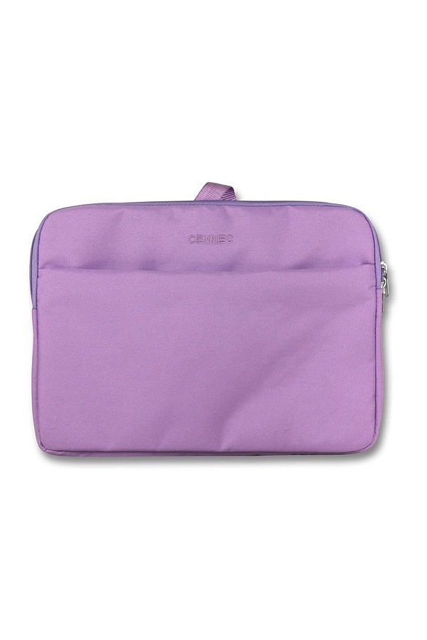 ÜMİT ÇANTA-Cennec Horizontal Liliac 15.6 inch compatibil pentru laptop/notebook și servietă pentru femei 1