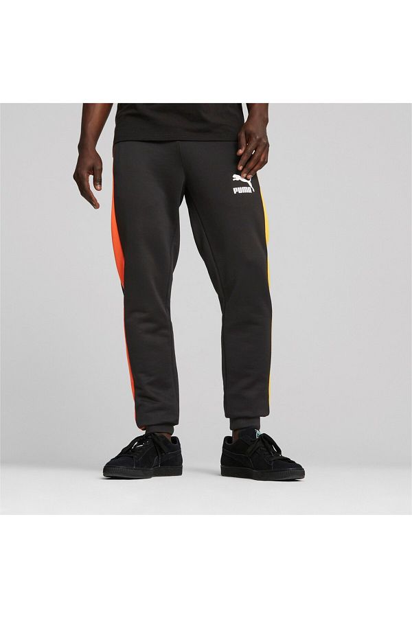 Puma Men s Trousers Sweatpants T7 Iconic Track Pants S Pt Black 53948501 Trendyol