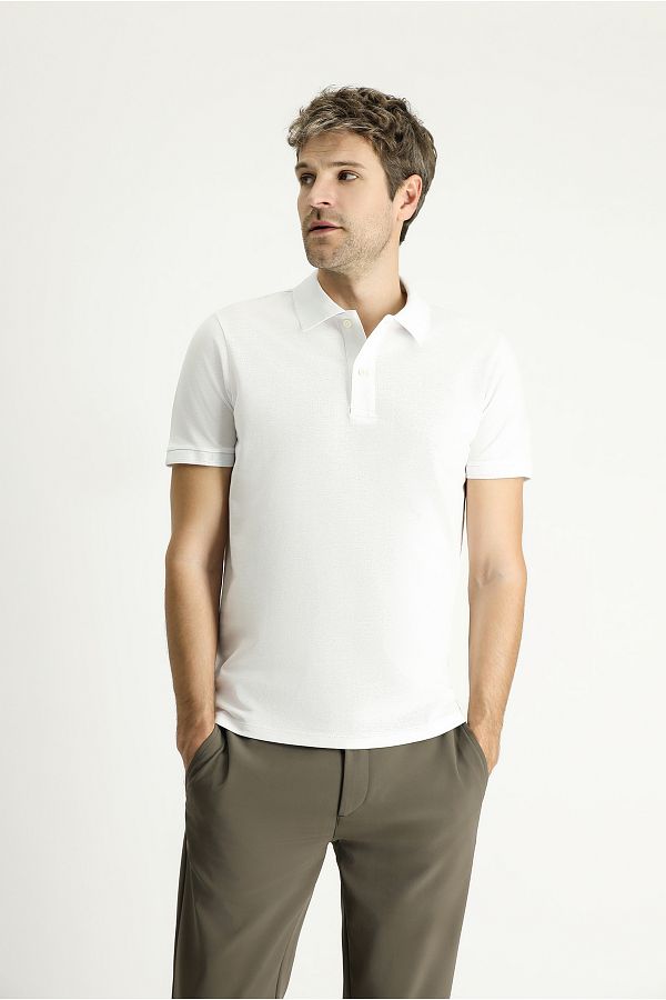 Embroidered collar t shirt cheap